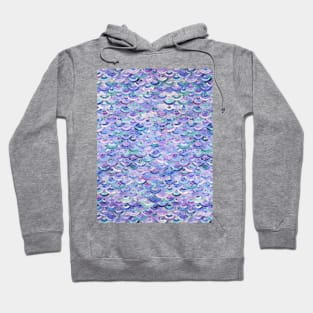 Marble Mosaic in Amethyst and Lapis Lazuli Hoodie